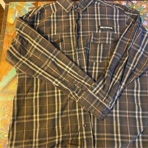 Really Clean Harley Davidson Mens Western style Long Sleeve Button Down shirt